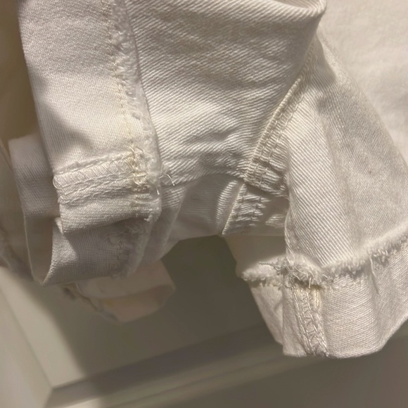 Wallflower White Short Overalls Size L - Picture 10 of 16